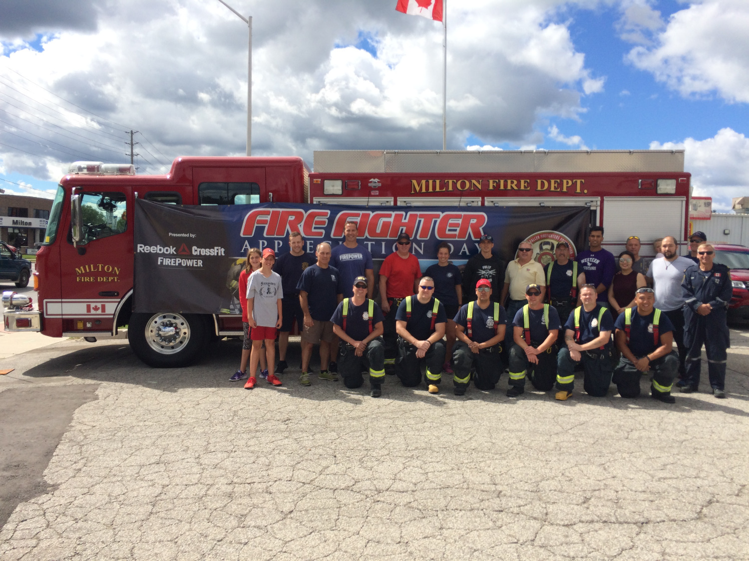 Milton Reebok CrossFit Firefighter Appreciation Day event raises approximately $10,000 for the Foundation